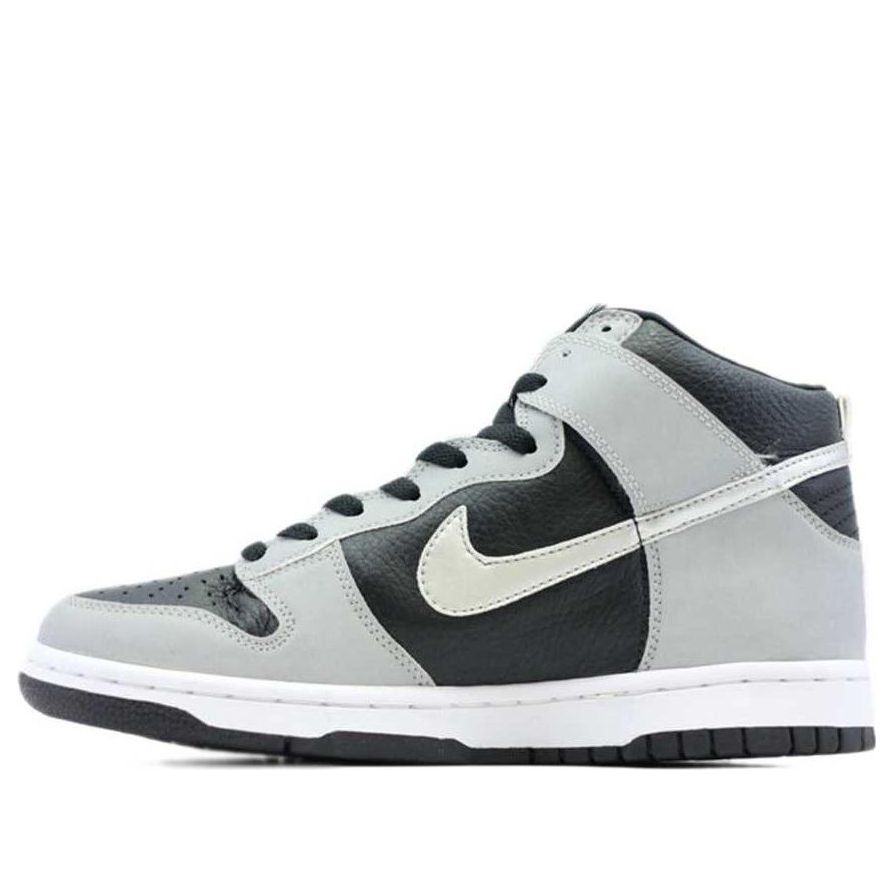 Nike Dunk High LE 'Black Metallic Silver'  630383-001 Iconic Trainers